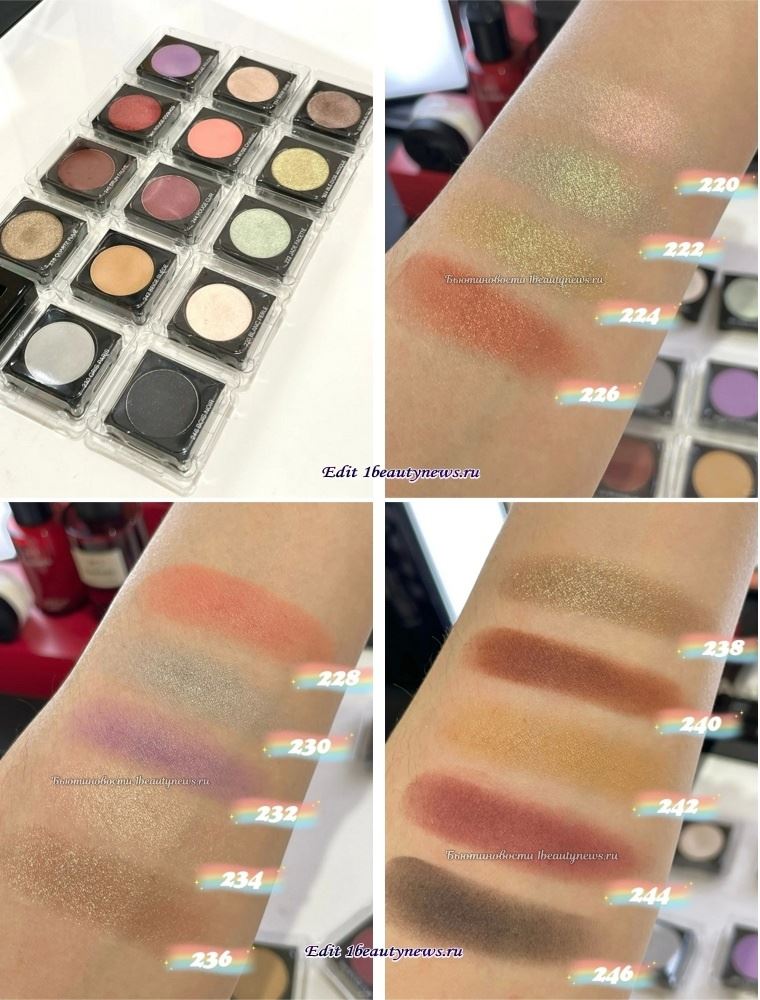 Chanel Ombre Essentielle Mono Eyeshadow 2024 - Swatches