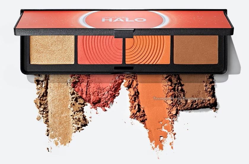 Smashbox Halo Sculpt + Glow Face Palette 2024 - Coral Saturation