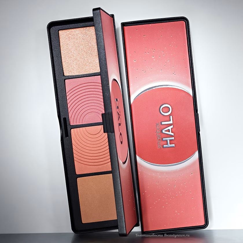 Smashbox Halo Sculpt + Glow Face Palette 2024 - Pink Saturation