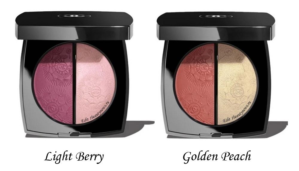 Chanel Jardin Imaginaire Blush and Highlighter Duos Summer 2024