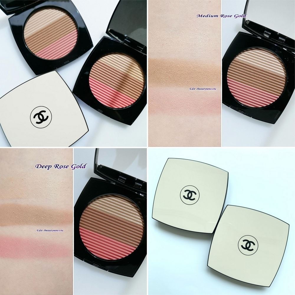 Chanel Les Beiges Healthy Glow Sun-Kissed Powder Summer 2024 - Swatches