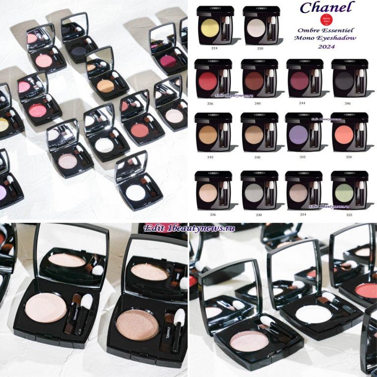 Новые тени для век Chanel Ombre Essentielle Mono Eyeshadow 2024