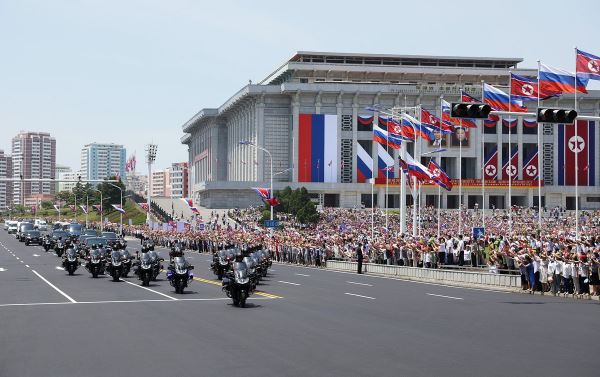 Встреча Путина и Ким Чен Ына